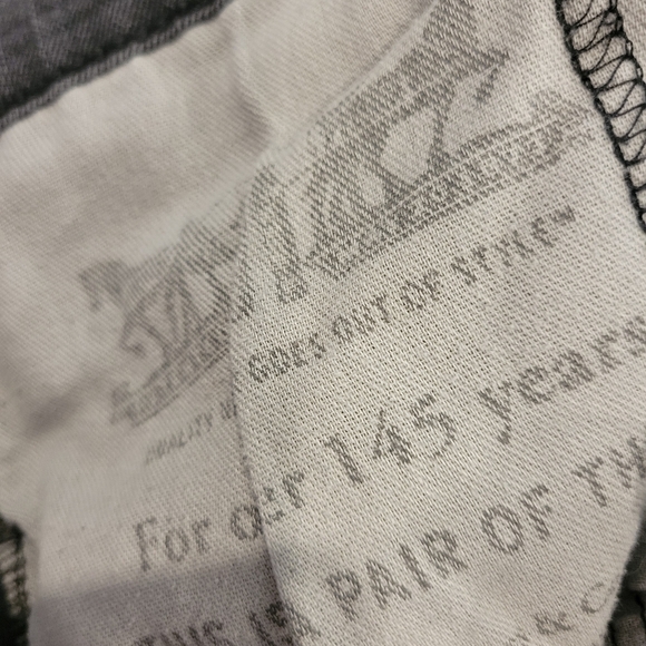 Mens Levi Strauss Jeans W32 L36 Boot Cut - Picture 9 of 9